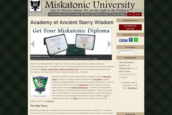 Site using FAQs Manager plugin