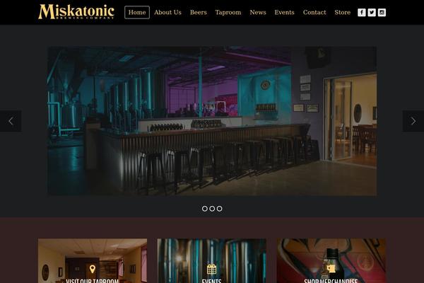 Site using Events Maker by dFactory plugin