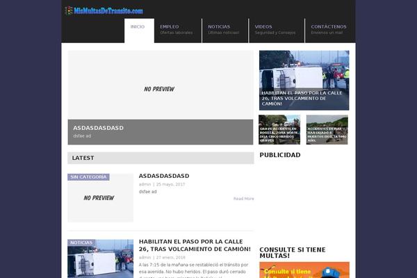 Point theme site design template sample