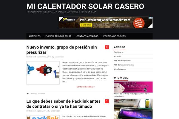 Hiero theme site design template sample
