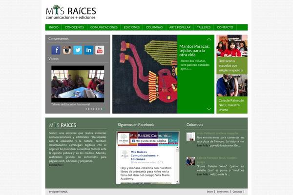misraices.cl site used Flyingnews_2.8