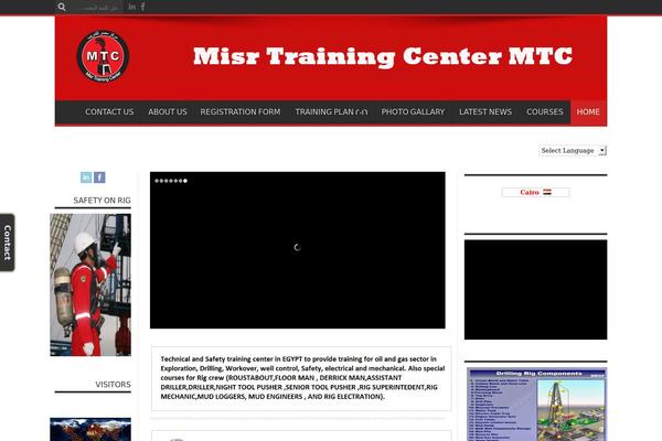 Site using Facebook like box plugin