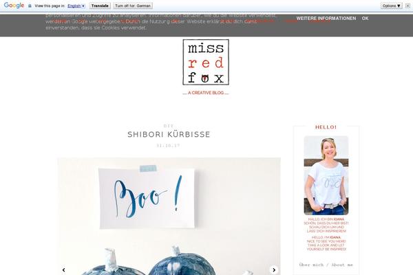 Wohnklamotte theme site design template sample