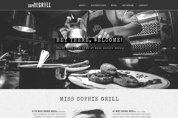 Quickstep theme site design template sample