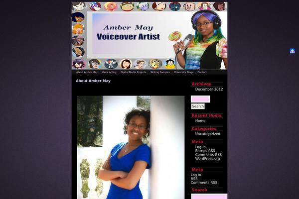 Atmosphere 2010 theme site design template sample