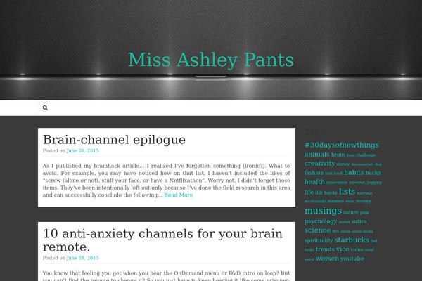 Coeur theme site design template sample