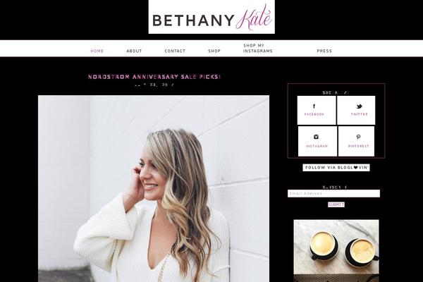 Site using Shopbop Widget plugin