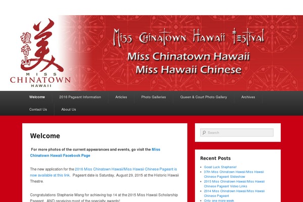misschinatown.com site used Catch Evolution