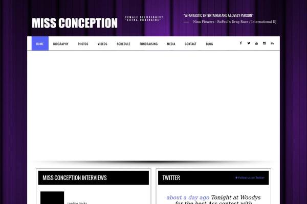 missconception.ca site used Ironband2