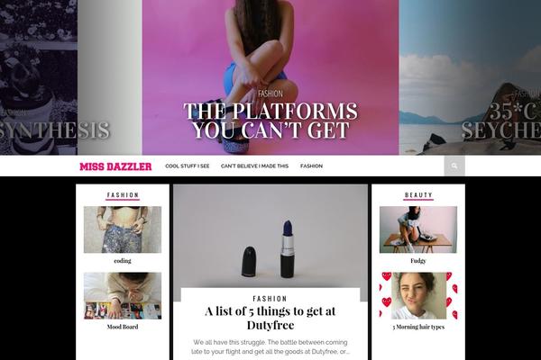 Braxton theme site design template sample