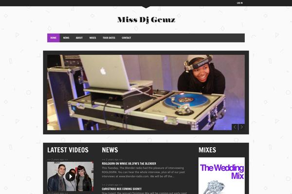 Soundboard theme site design template sample