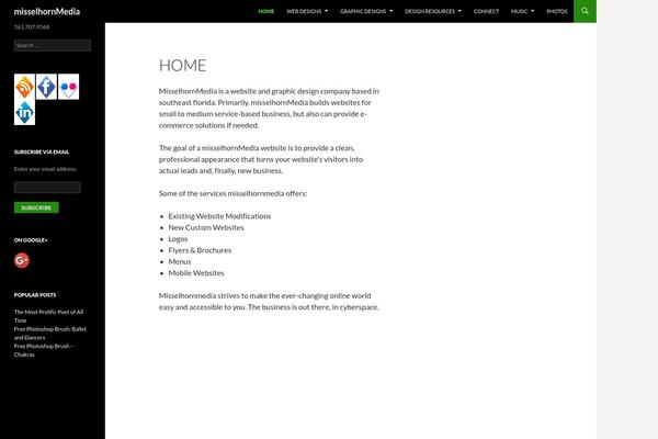 Custom theme site design template sample