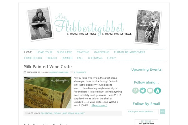 missflibbertigibbet.com site used Lifestyle