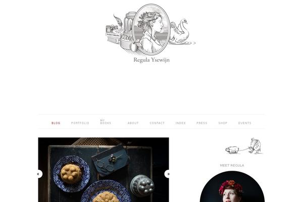 Foodie Pro theme site design template sample