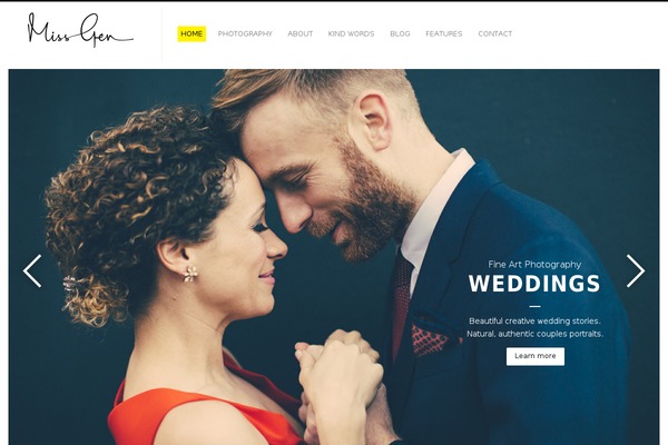 Fluxus theme site design template sample