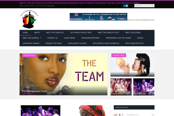 missguineenorthamerica.com site used Gutenify-fse
