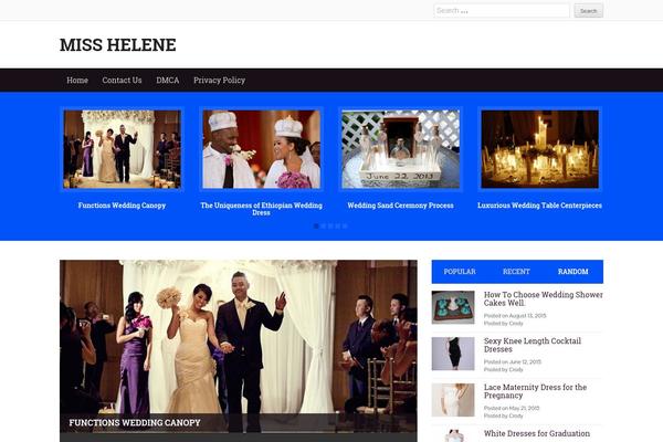 Yegor theme site design template sample