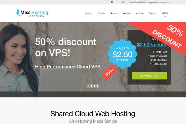 Akd theme site design template sample