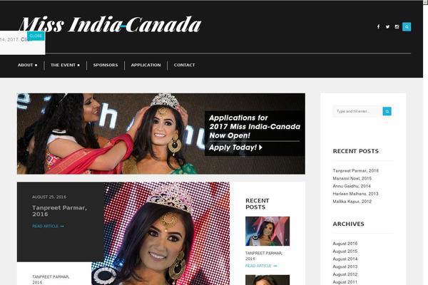Stylishmag theme site design template sample