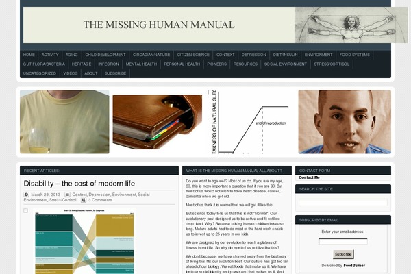 Massive News theme site design template sample