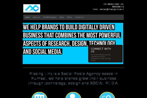 BlackBird theme site design template sample