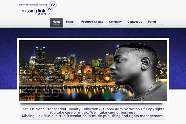 iNspiration theme site design template sample
