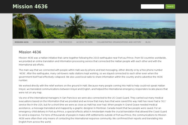 RCG Forest theme site design template sample