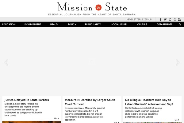 missionandstate.org site used Mission