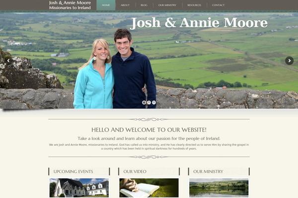 Grace theme site design template sample