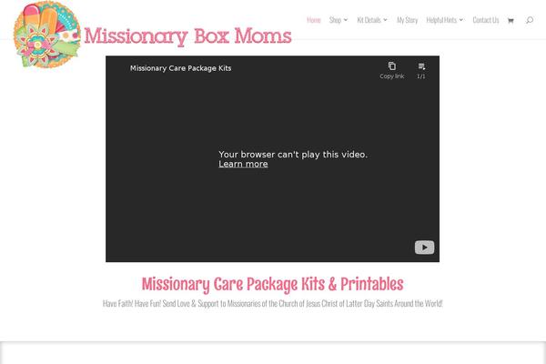 Divi theme site design template sample