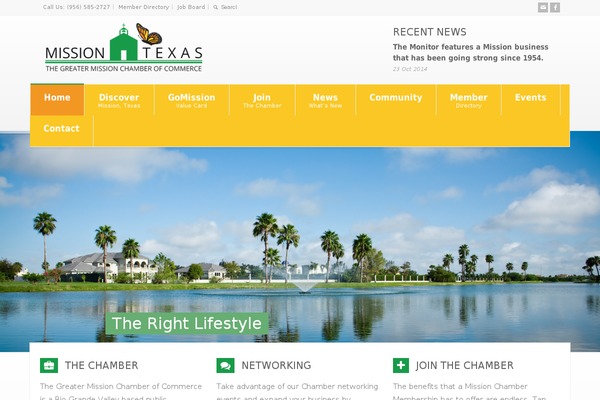 Mission theme site design template sample