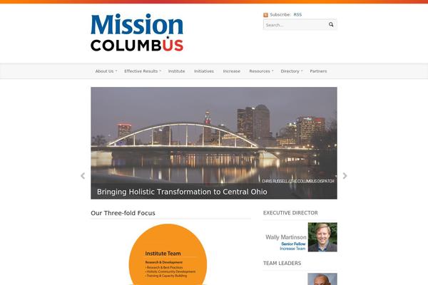Currents theme site design template sample