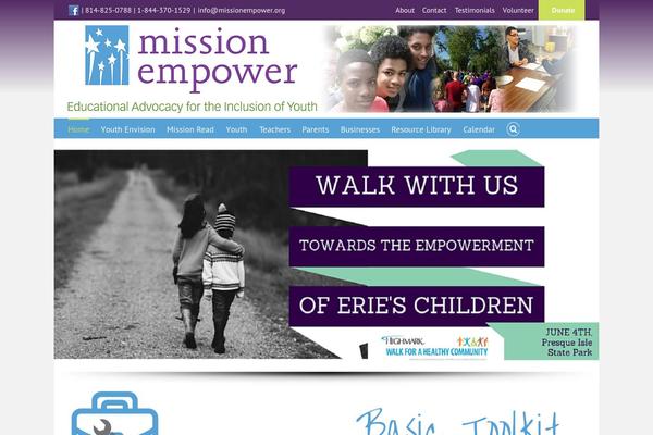 Site using font-resizer plugin