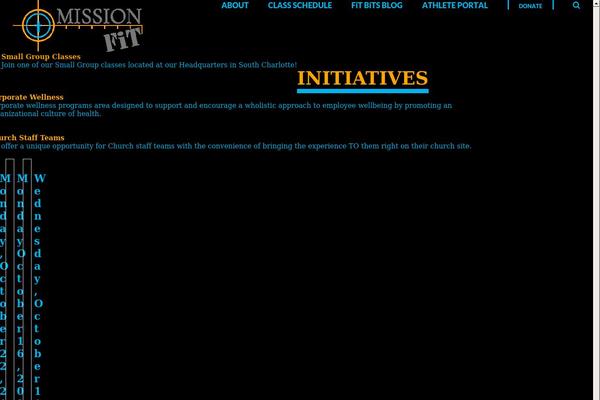 Site using Events Manager plugin