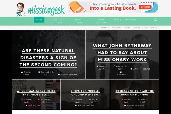 Valenti theme site design template sample