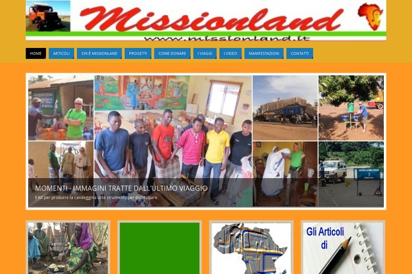 missionland.it site used Parabola