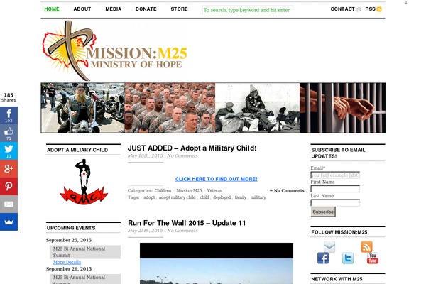 Cutline 3 Column Split theme site design template sample