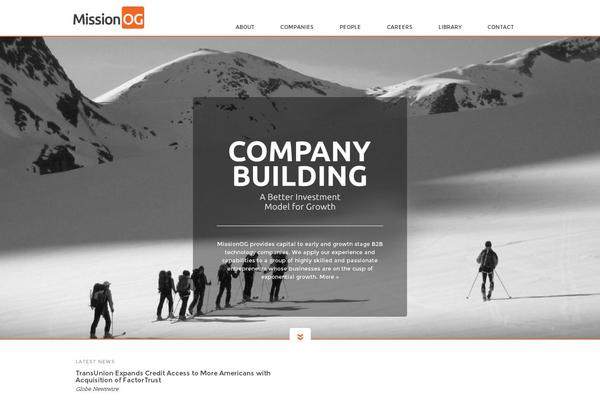 Understrap-child theme site design template sample