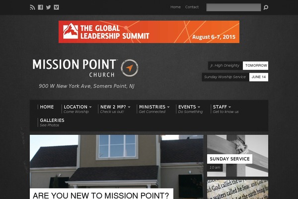 Resurrect theme site design template sample