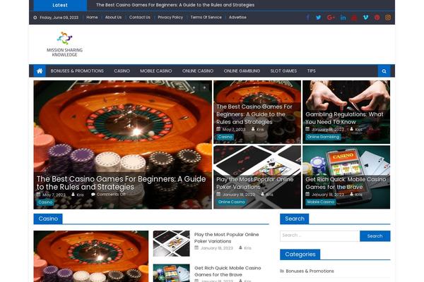 Mantranews theme site design template sample