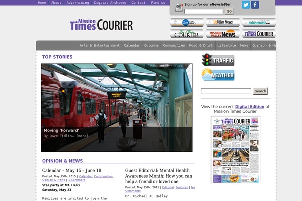 missiontimescourier.com site used Jnews-child