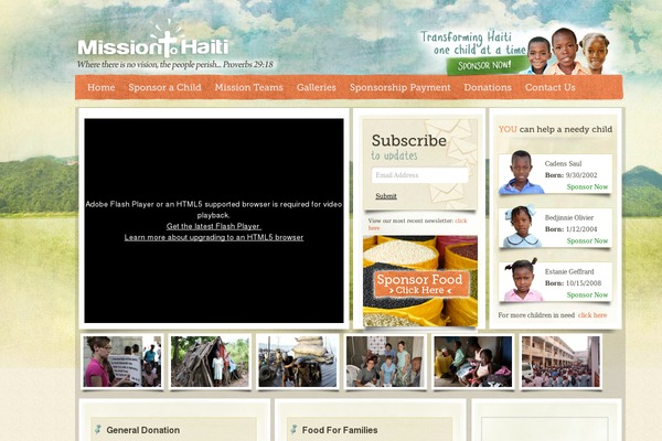 Site using Featured Content Gallery plugin
