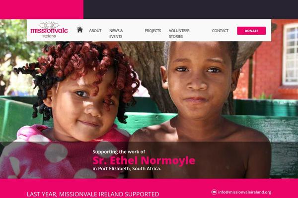 Mission theme site design template sample