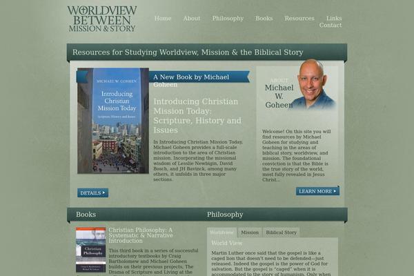 Mission theme site design template sample