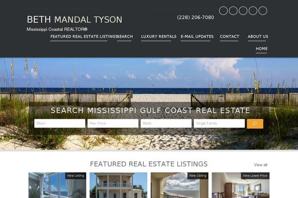Sanfran theme site design template sample