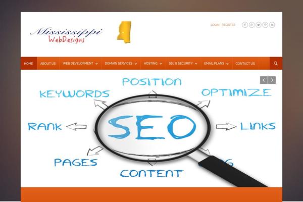 mississippiwebdesigns.com site used S5_corpway
