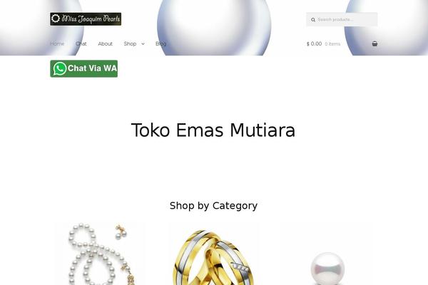 Storefront theme site design template sample
