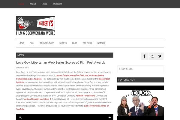 Site using Ductile Responsive Video plugin