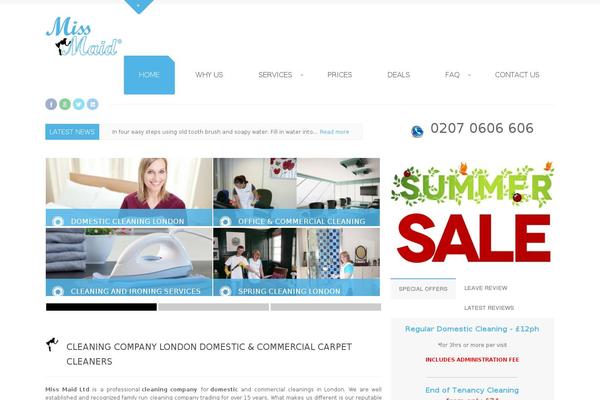 missmaid.co.uk site used Maestro
