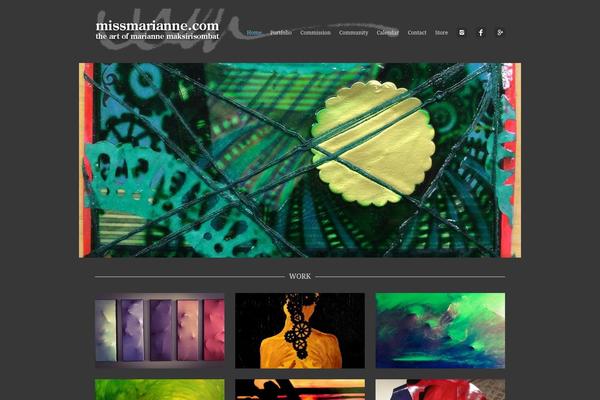 Hero theme site design template sample